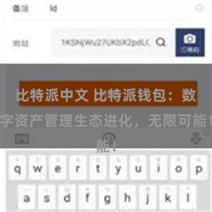 比特派中文 比特派钱包：数字资产管理生态进化，无限可能！