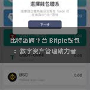 比特派跨平台 Bitpie钱包：数字资产管理助力者