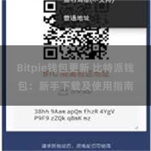 Bitpie钱包更新 比特派钱包：新手下载及使用指南