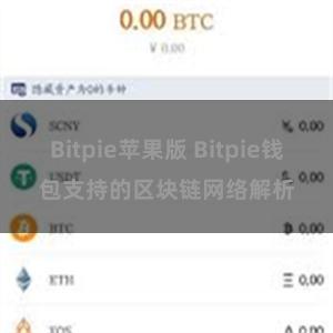 Bitpie苹果版 Bitpie钱包支持的区块链网络解析