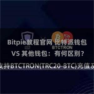 Bitpie教程官网 比特派钱包 VS 其他钱包：有何区别？