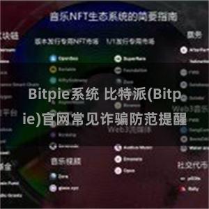 Bitpie系统 比特派(Bitpie)官网常见诈骗防范提醒