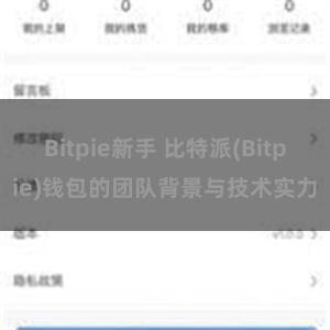 Bitpie新手 比特派(Bitpie)钱包的团队背景与技术实力