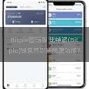 Bitpie国际版 比特派(Bitpie)钱包有哪些隐藏功能？