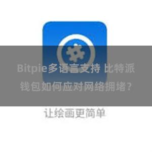 Bitpie多语言支持 比特派钱包如何应对网络拥堵？