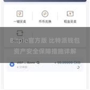 Bitpie官方版 比特派钱包资产安全保障措施详解